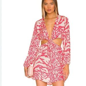 RESA Pink and White Dress